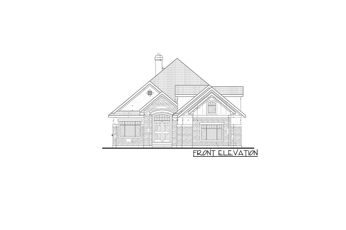 The "Sterling" elevation drawing 1