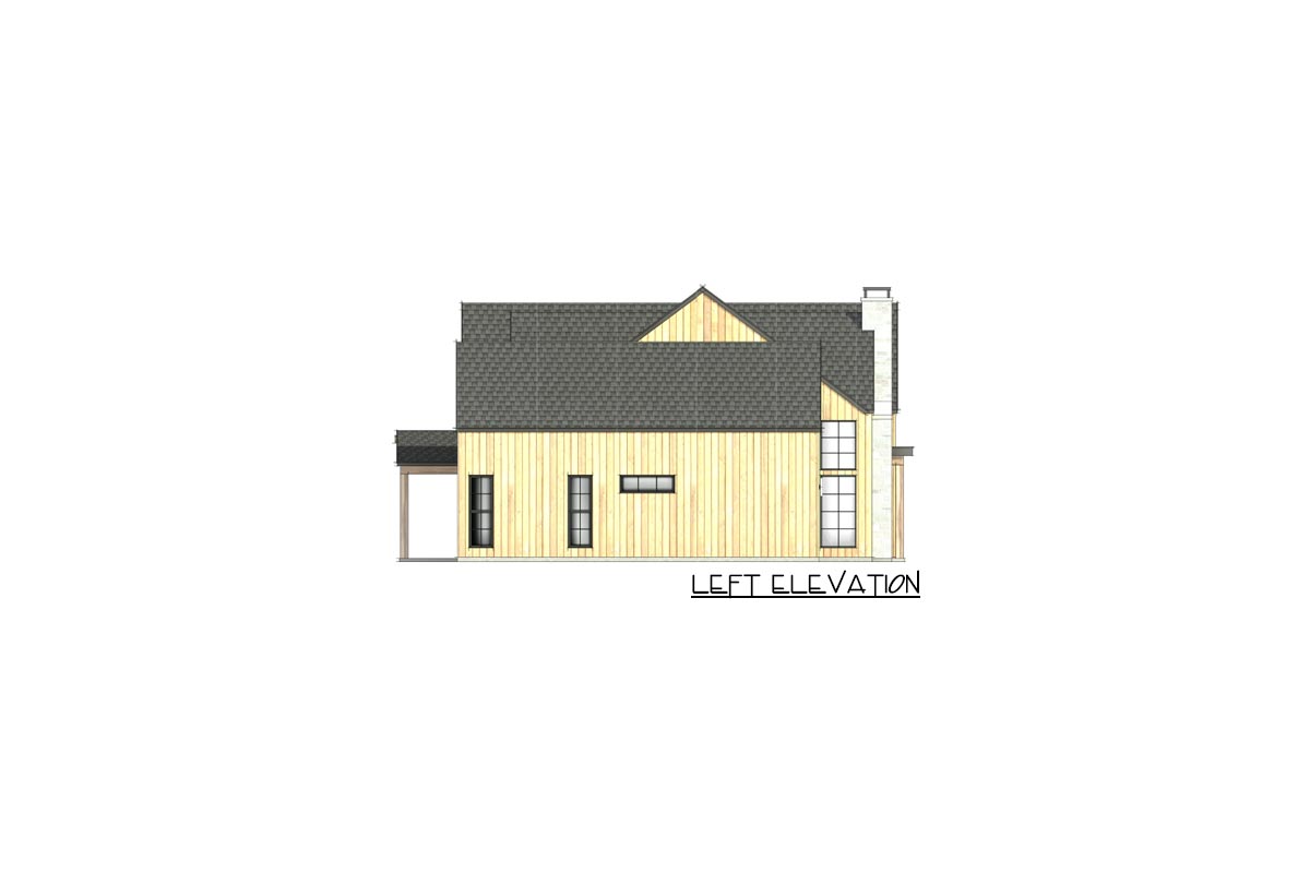 The "Duskfield" elevation drawing 2