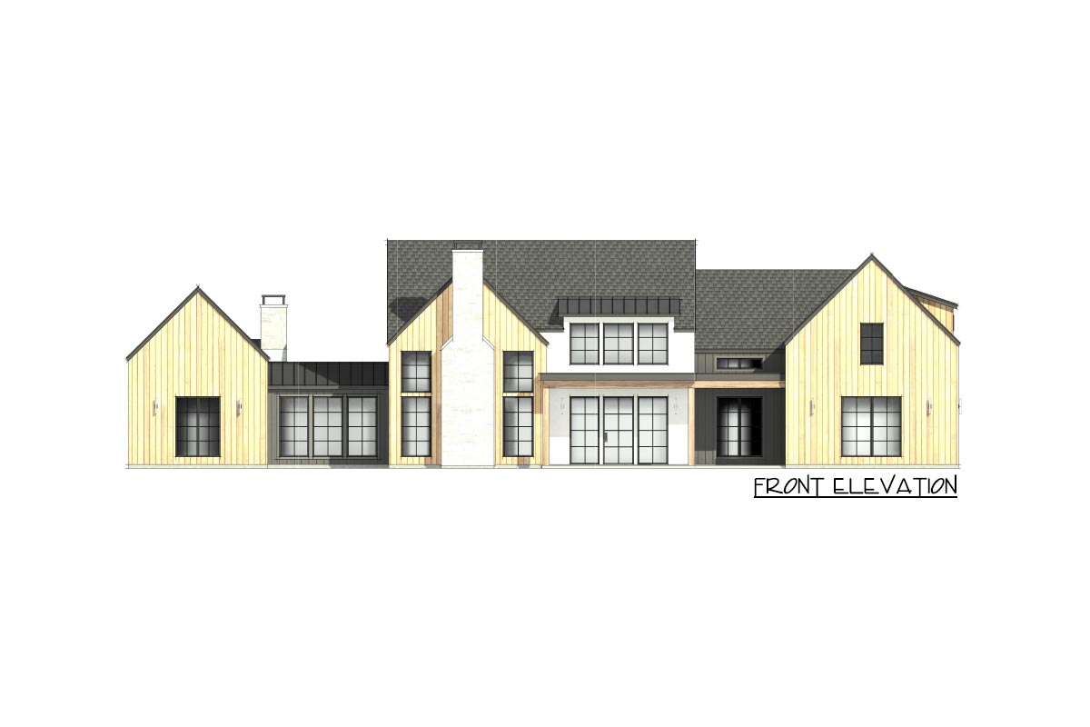 The "Duskfield" elevation drawing 1