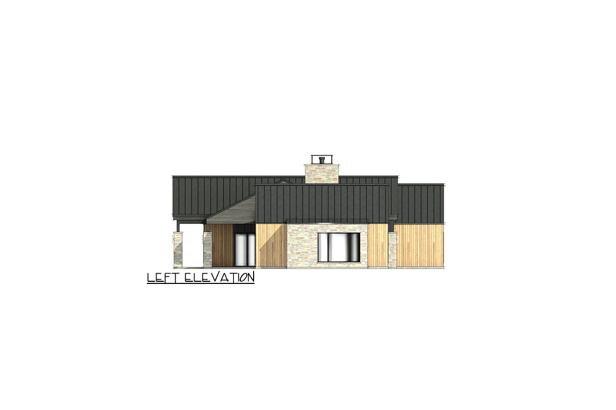 The "Burrowfield" elevation drawing 2