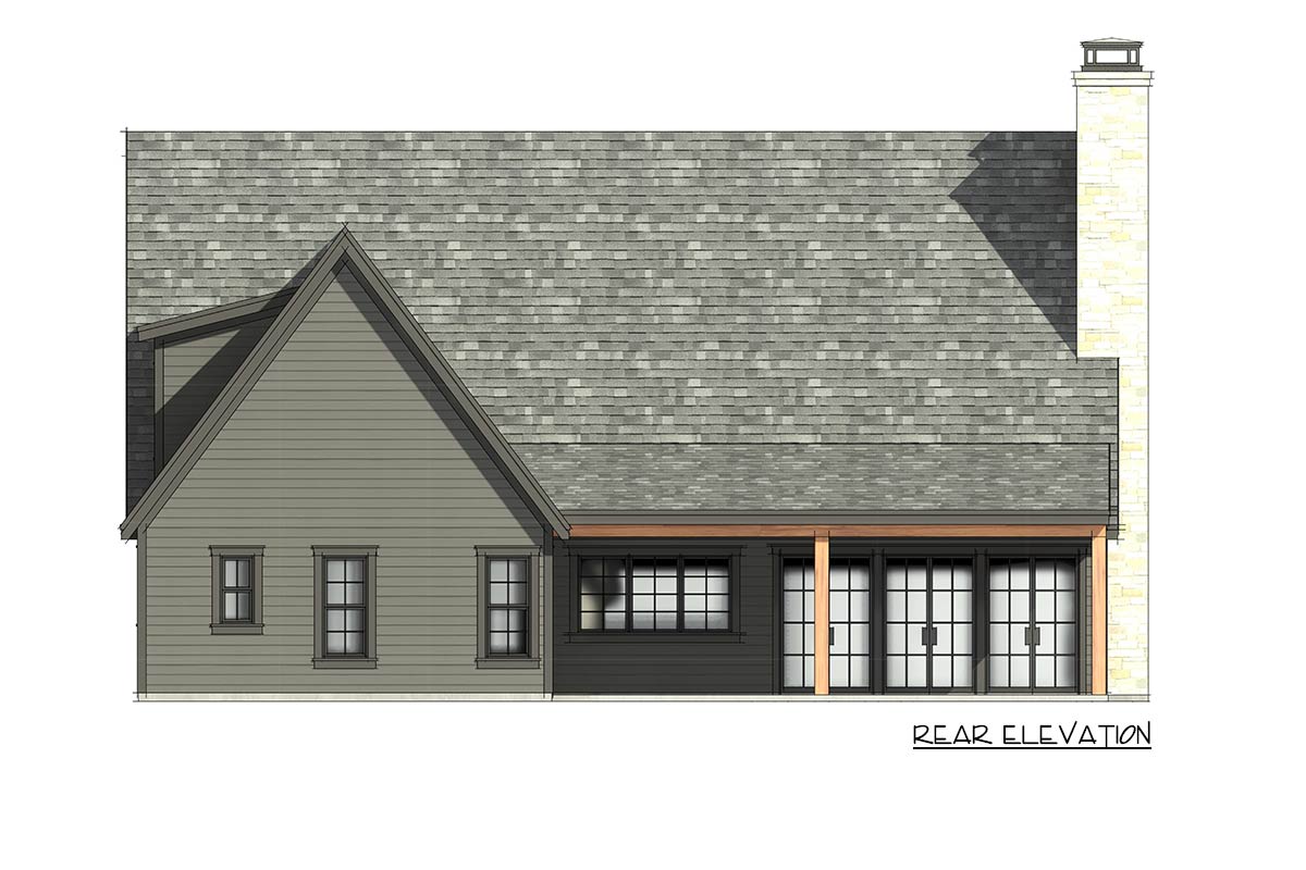 The "Colton" elevation drawing 3
