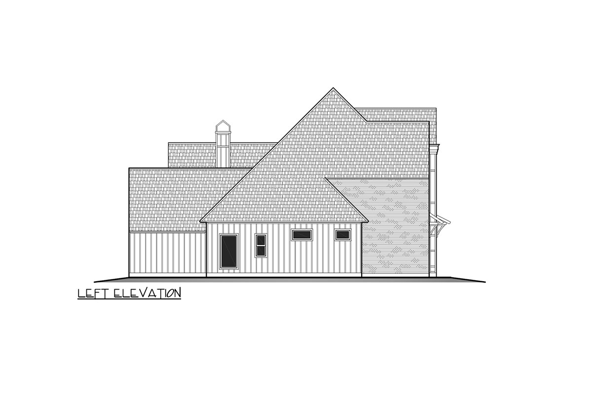 The "Weston" elevation drawing 1