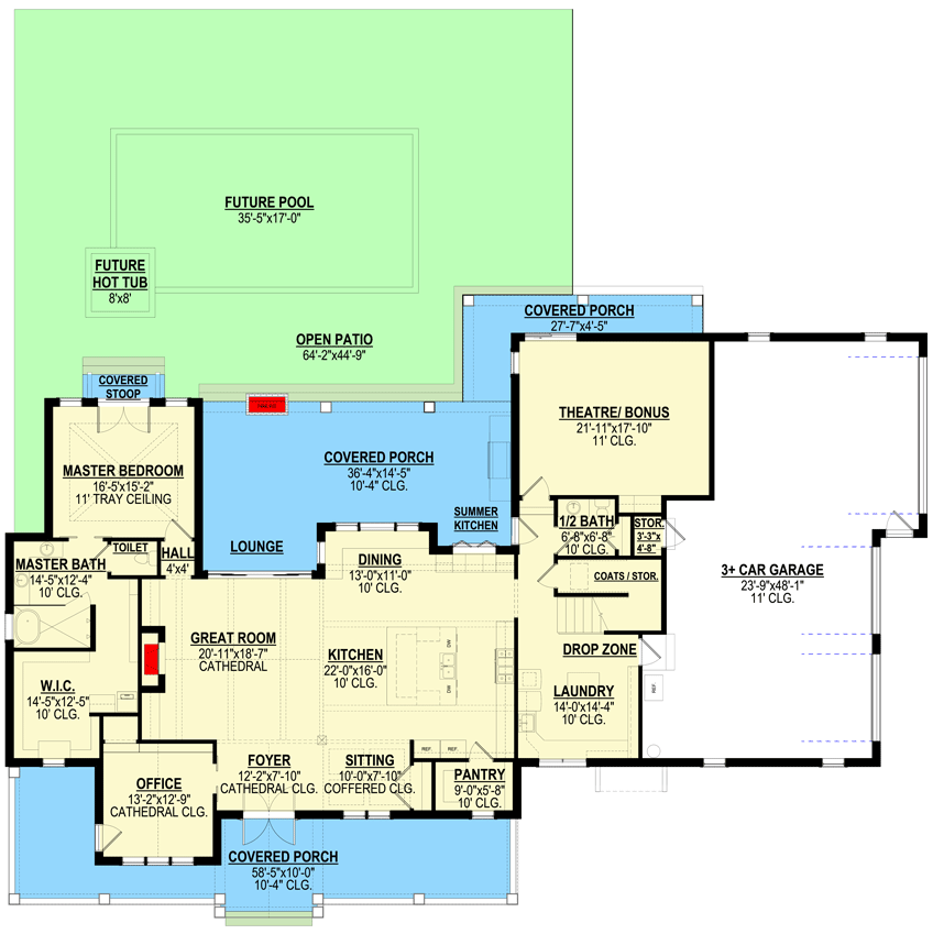 Floor plan drawing 10