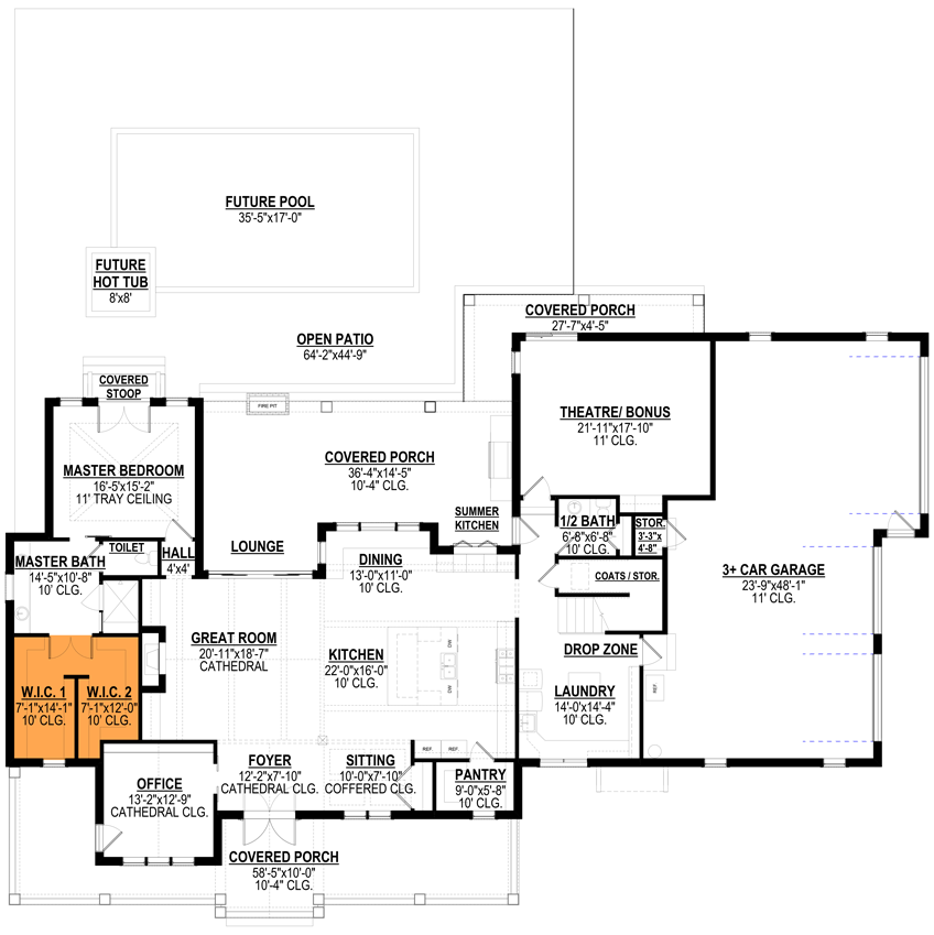 Floor plan drawing 12