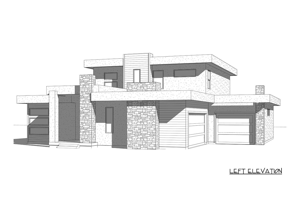 The "Kinetic" elevation drawing 2