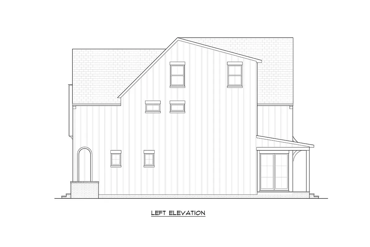 The "Raindrop" elevation drawing 1