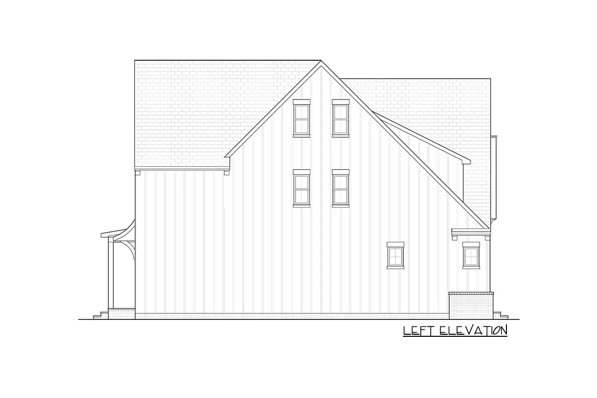 The "Raindrop" elevation drawing 2