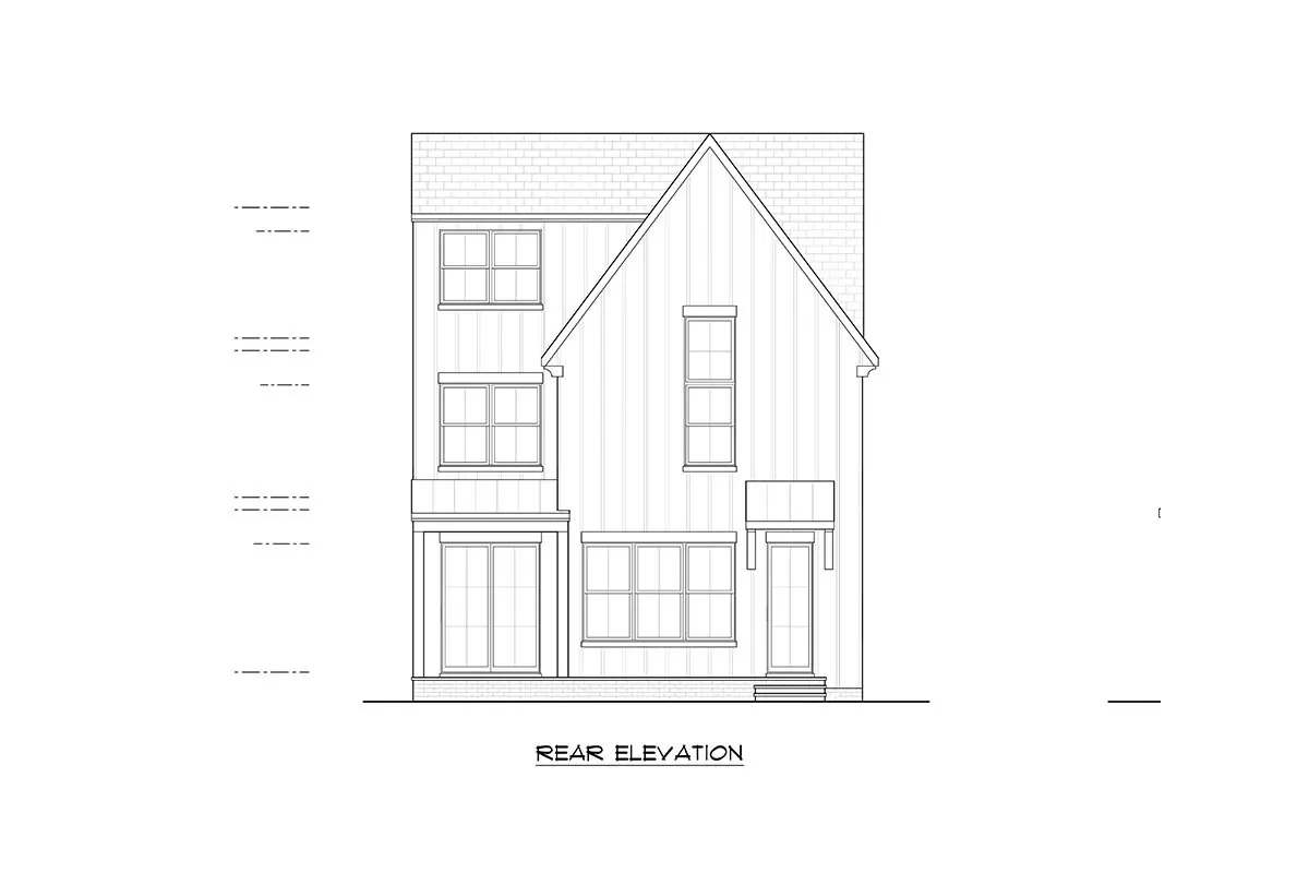 The "Raindrop" elevation drawing 3