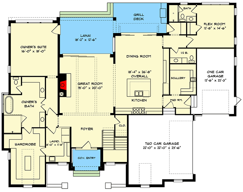 Floor plan drawing 4