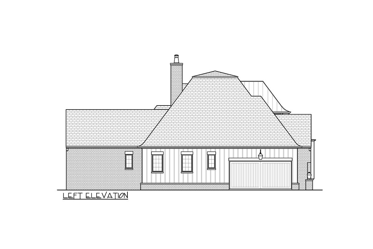 The "Bramble" elevation drawing 2