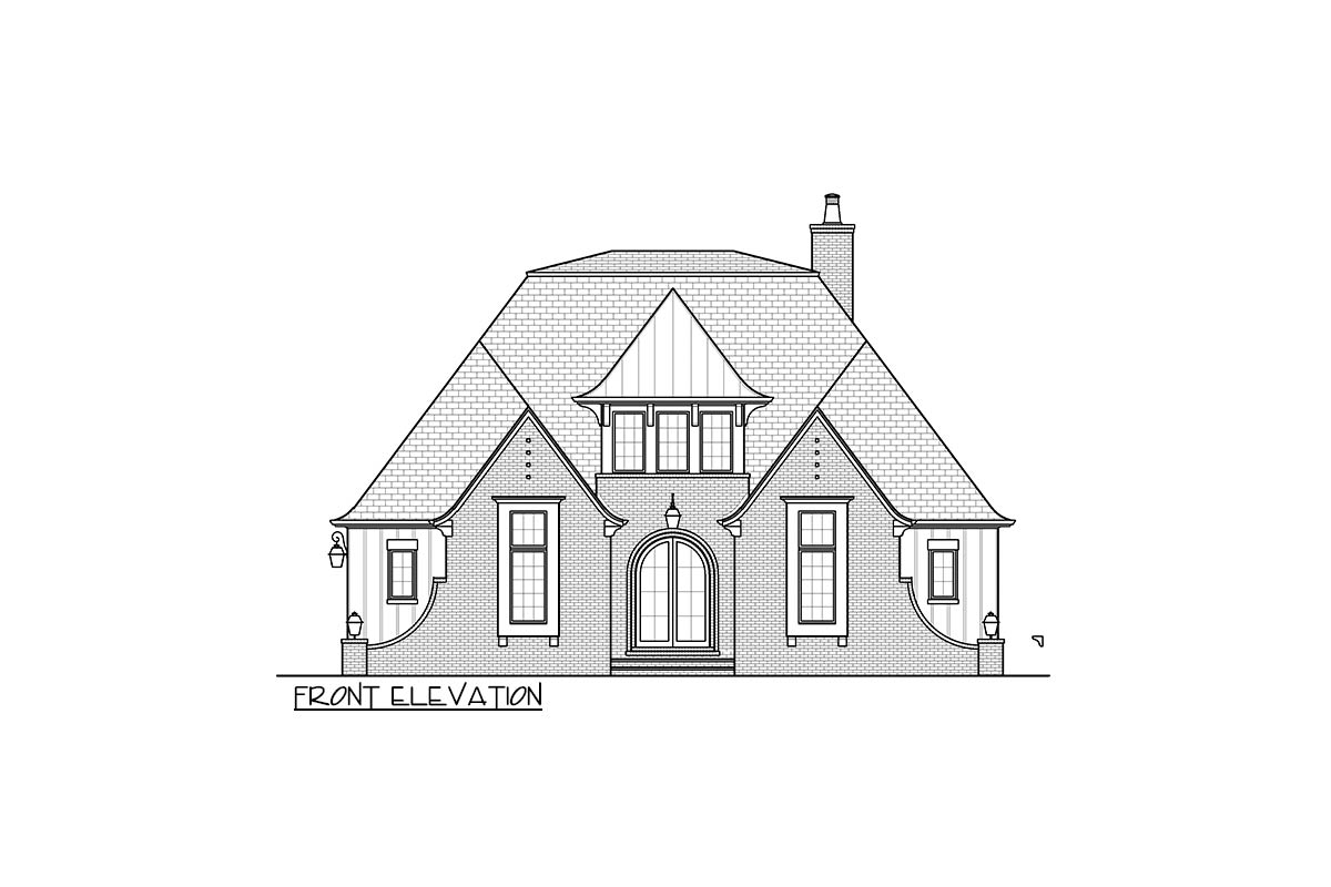 The "Bramble" elevation drawing 1