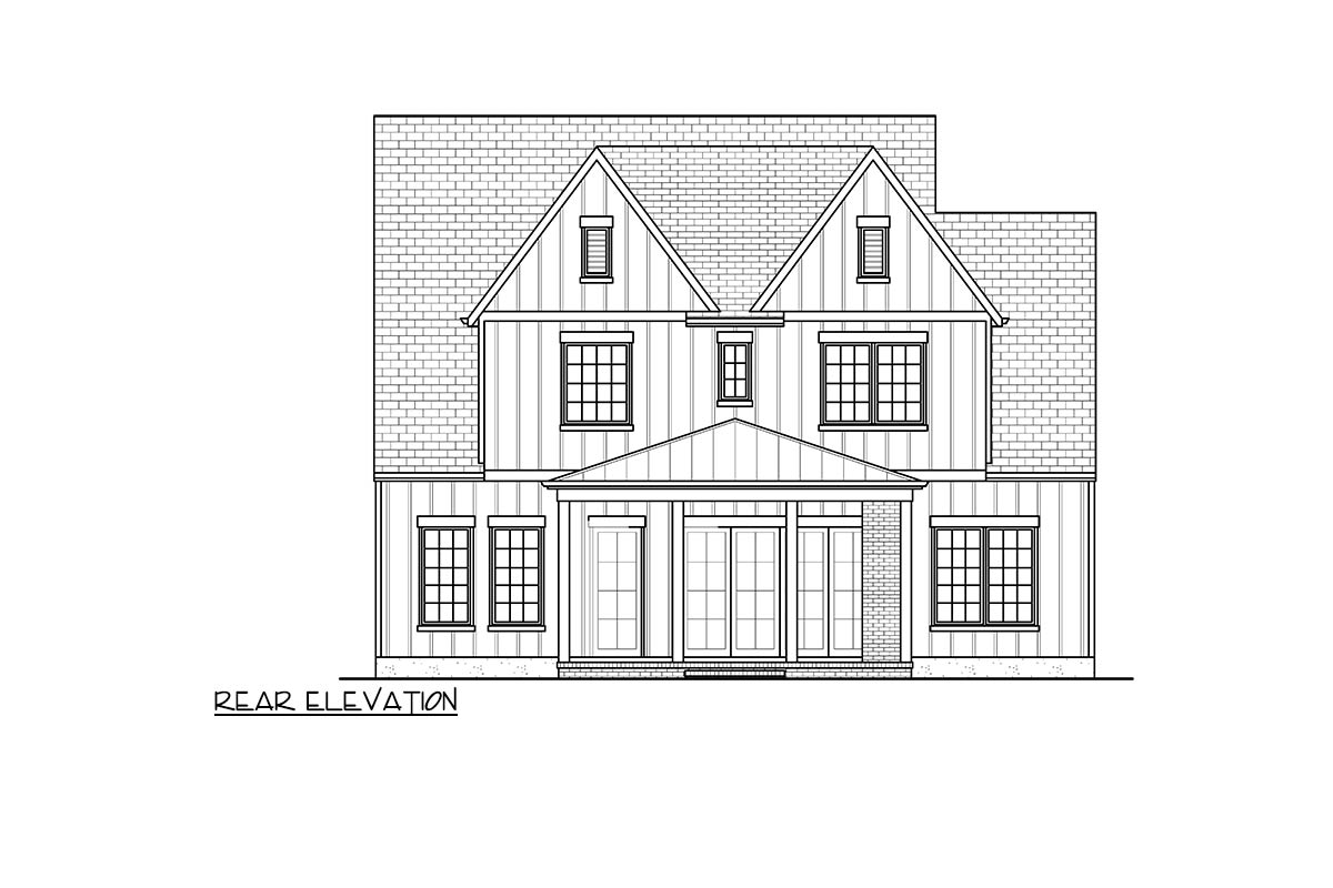 The "Clover" elevation drawing 3