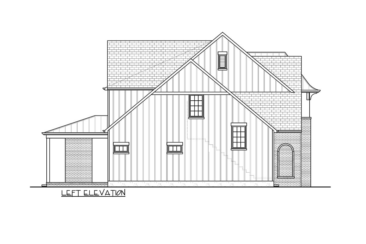 The "Clover" elevation drawing 2