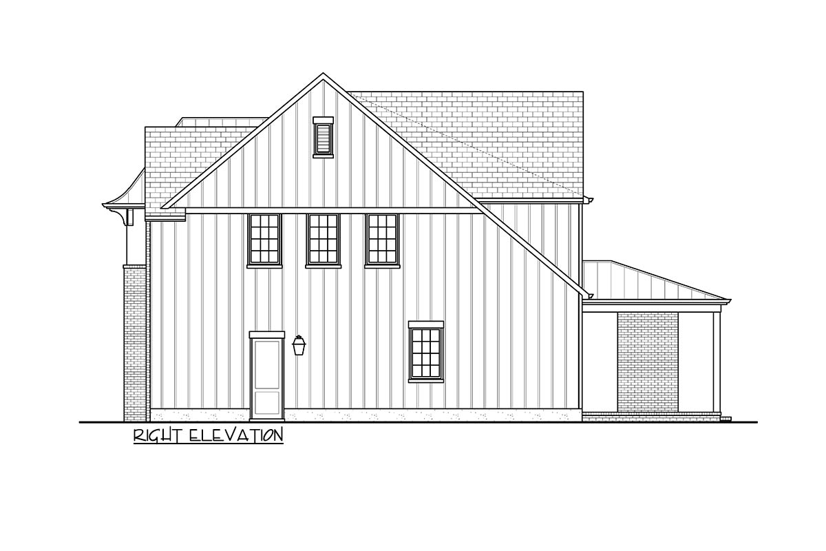 The "Clover" elevation drawing 4