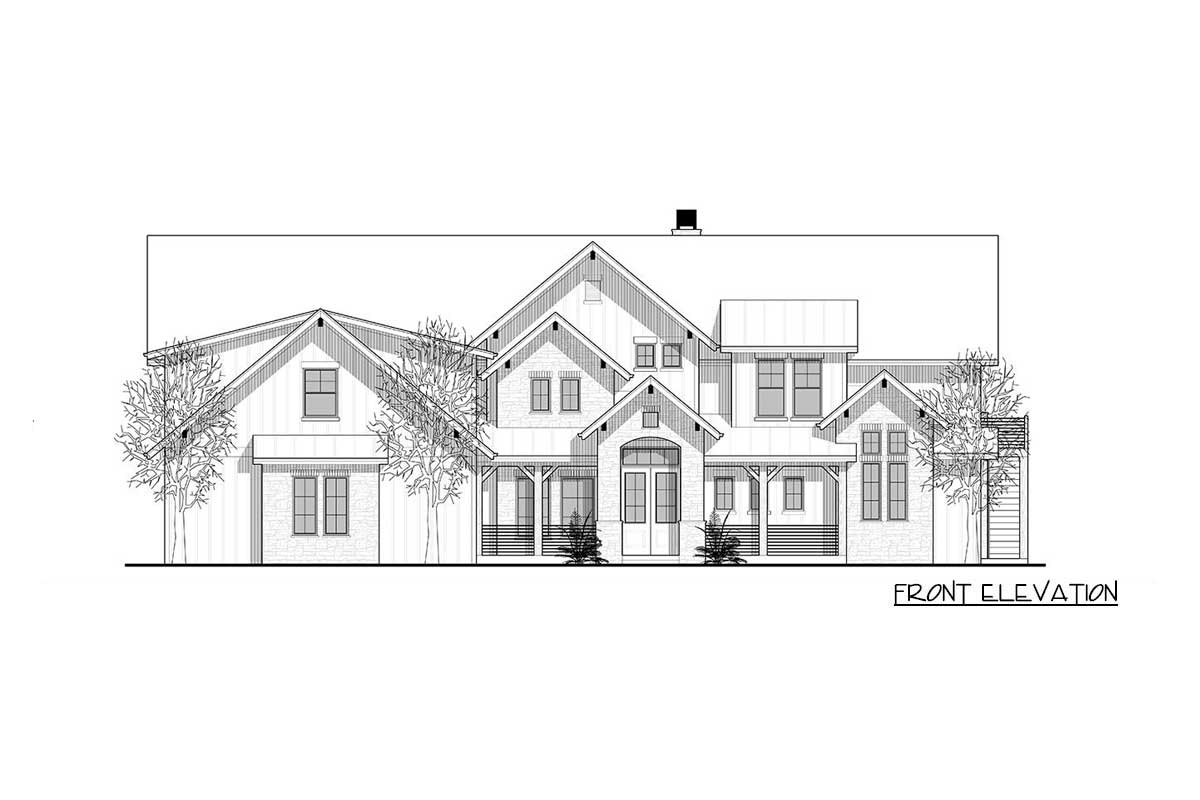 The "Declan" elevation drawing 1