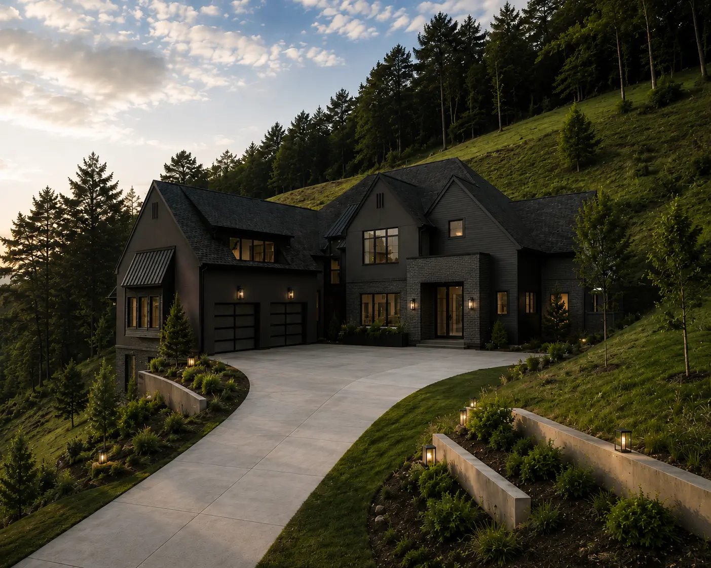 Dark Charcoal Brick