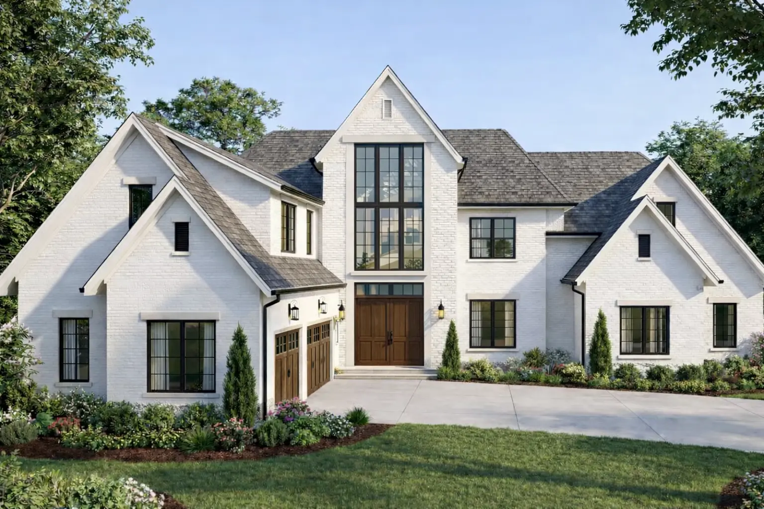 White Brick / Painted Stone