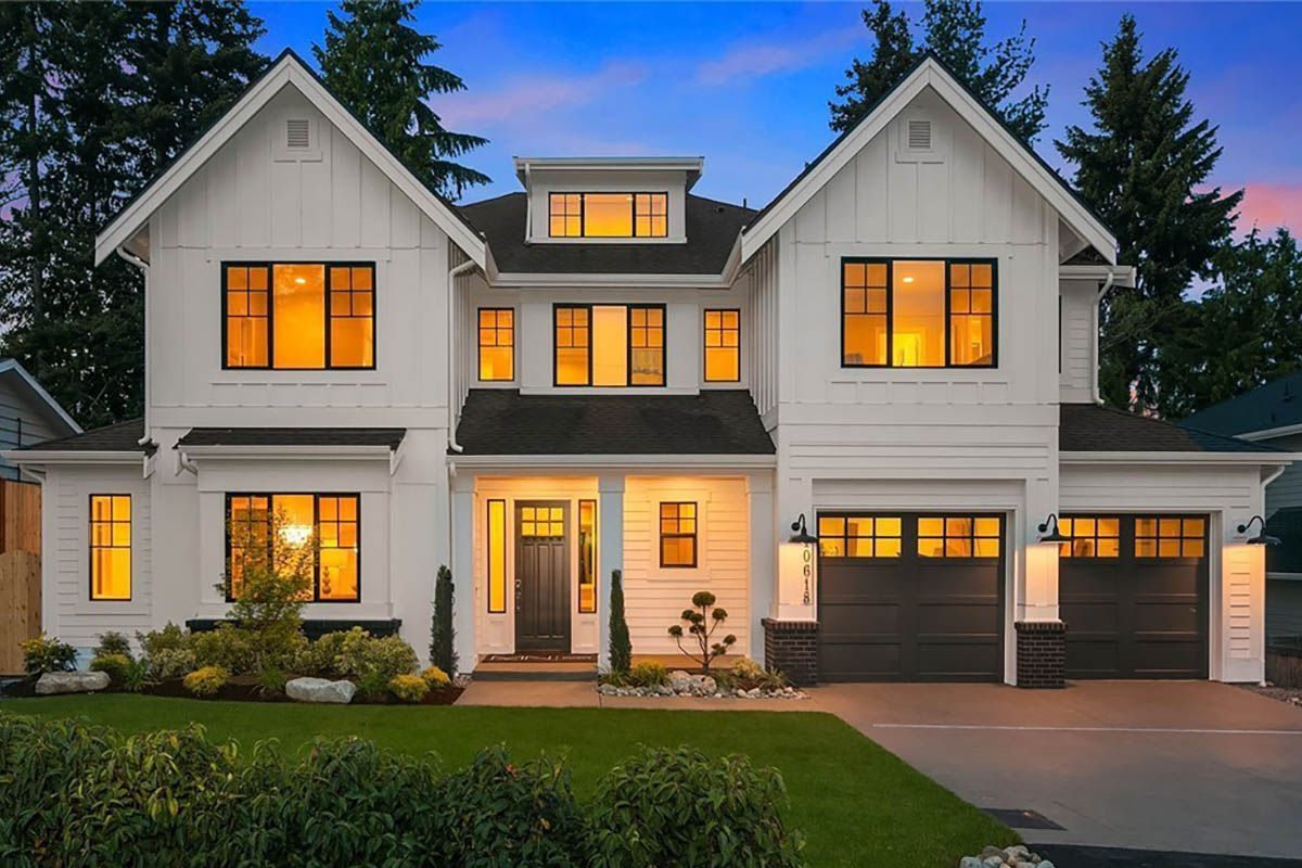 The Hickory exterior rendering