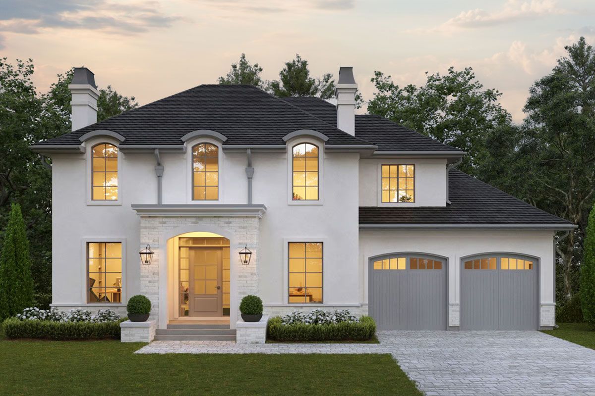 The Blaine exterior rendering
