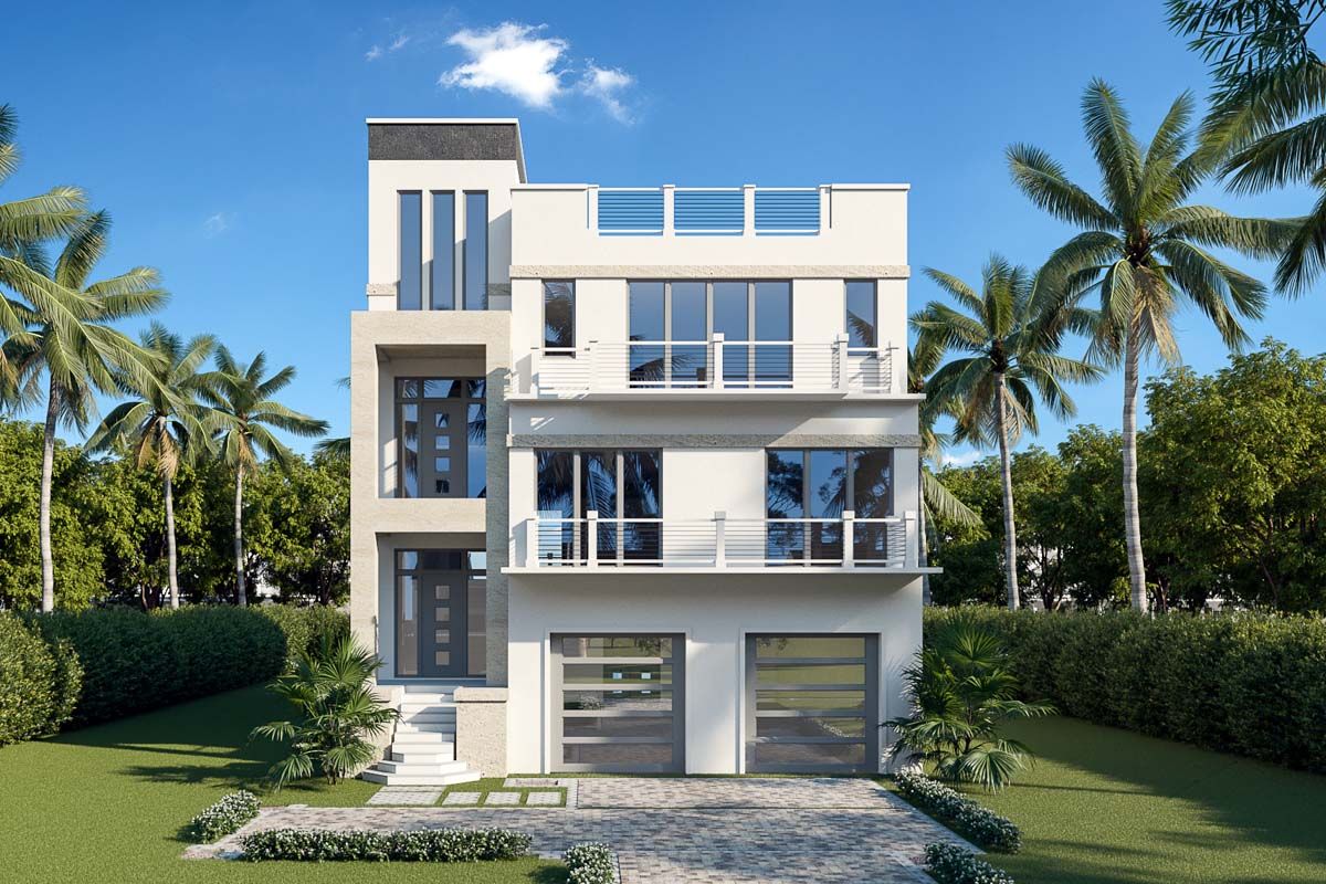 The Haze exterior rendering