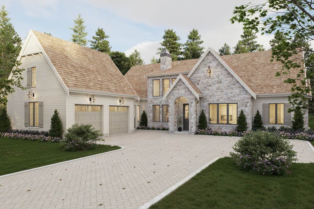 The Provence exterior rendering