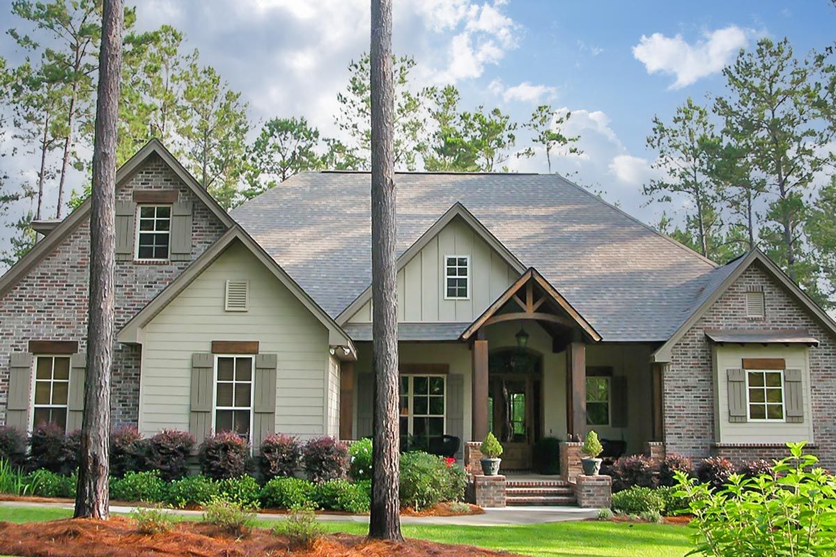 The Cedarlog exterior rendering