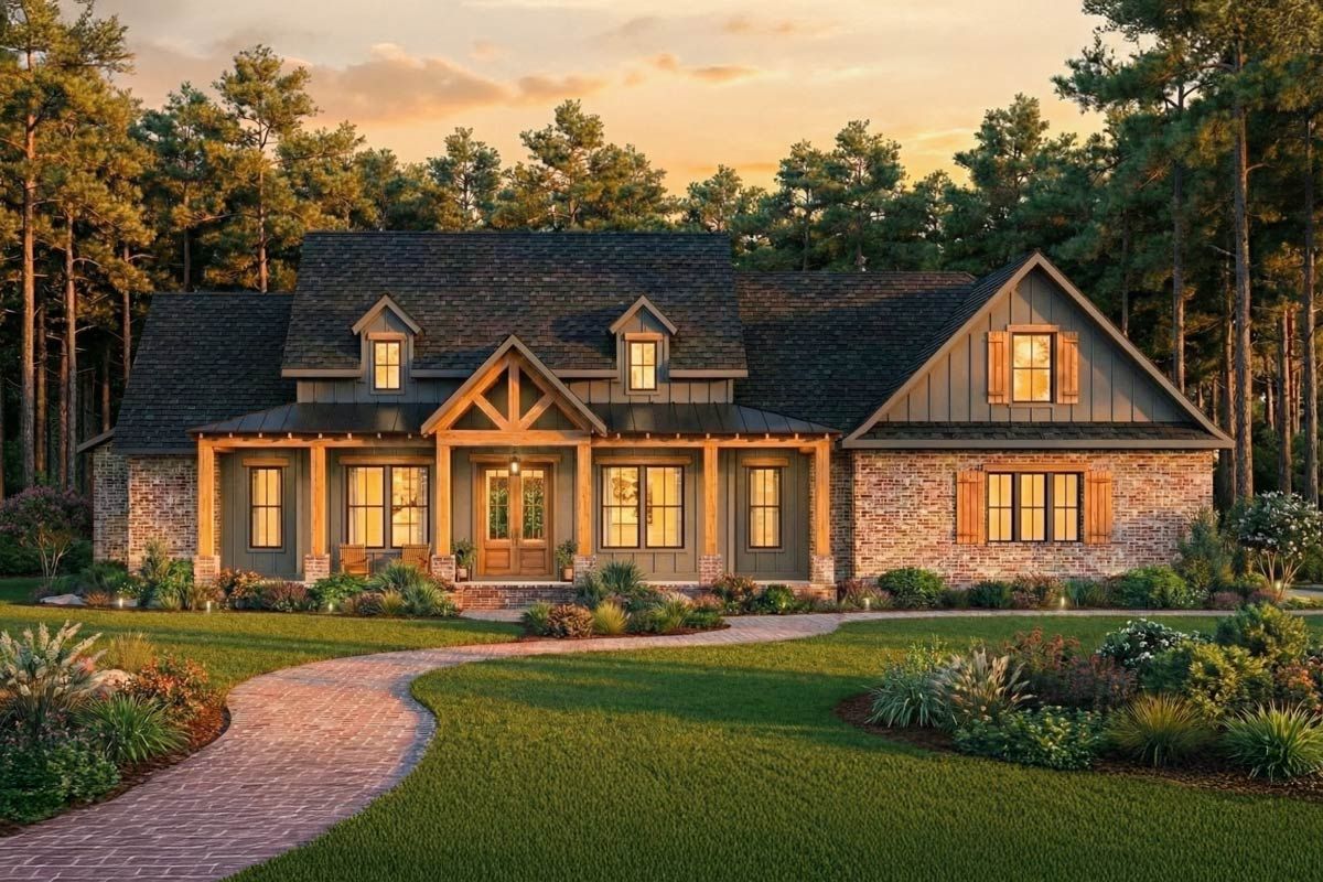 The Wickerfield exterior rendering
