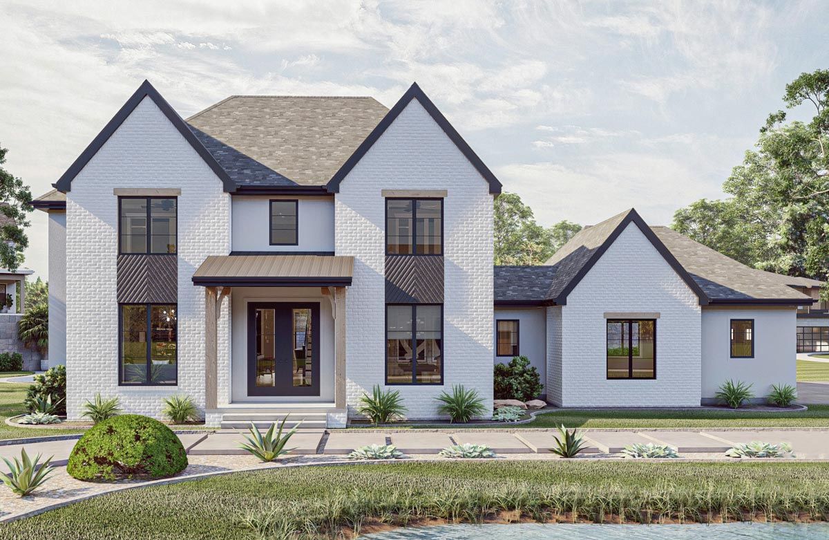 The Moonlit exterior rendering