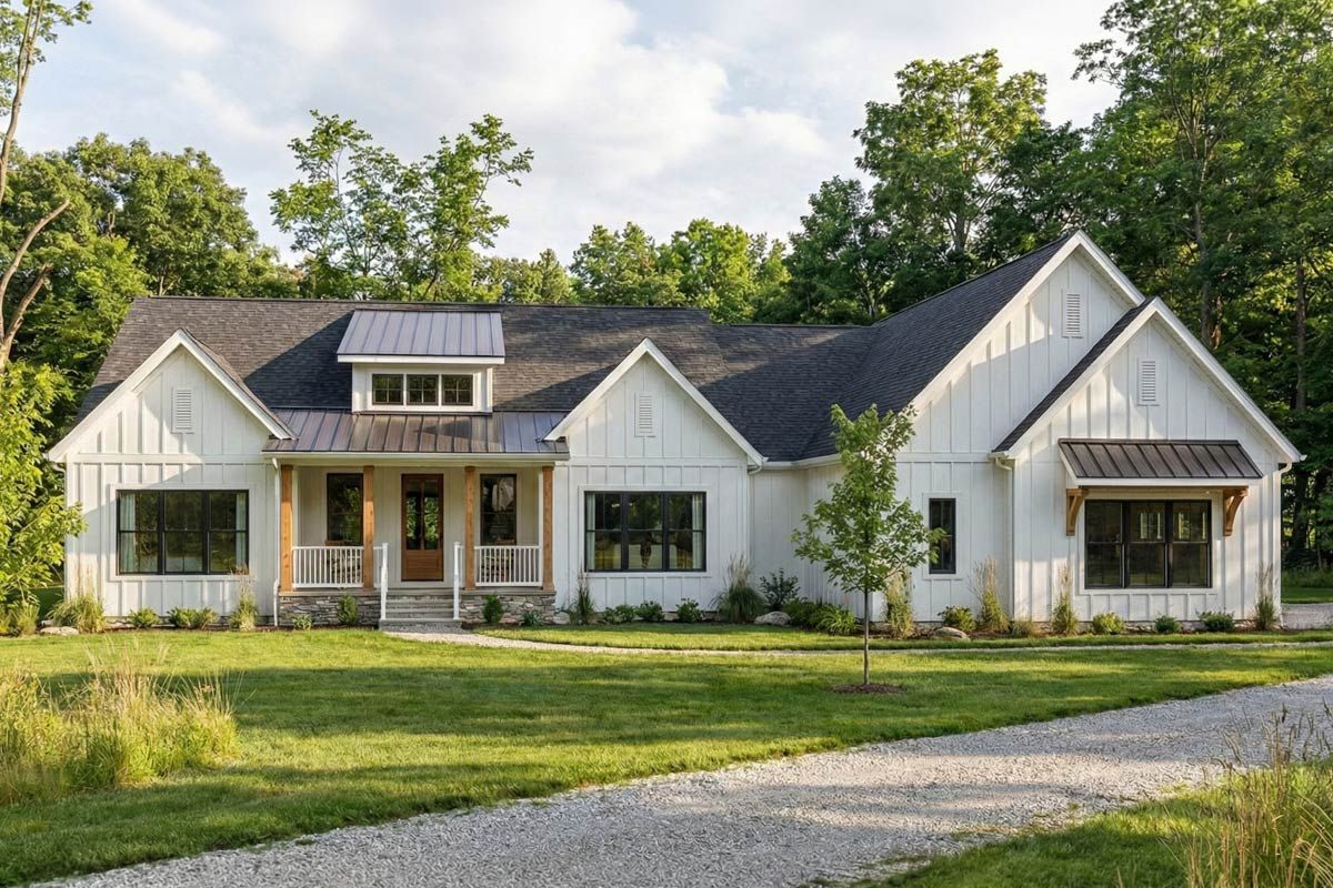 The Cottonwood exterior rendering