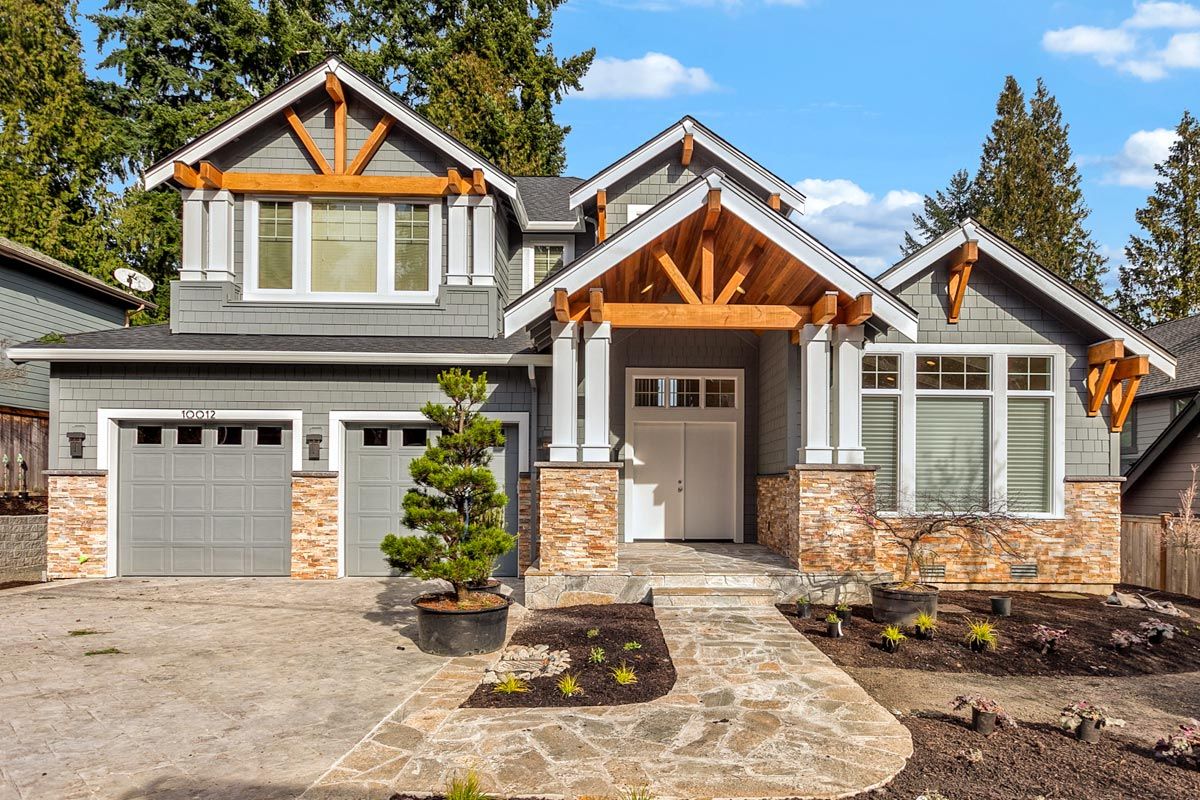The Pinebrook exterior rendering