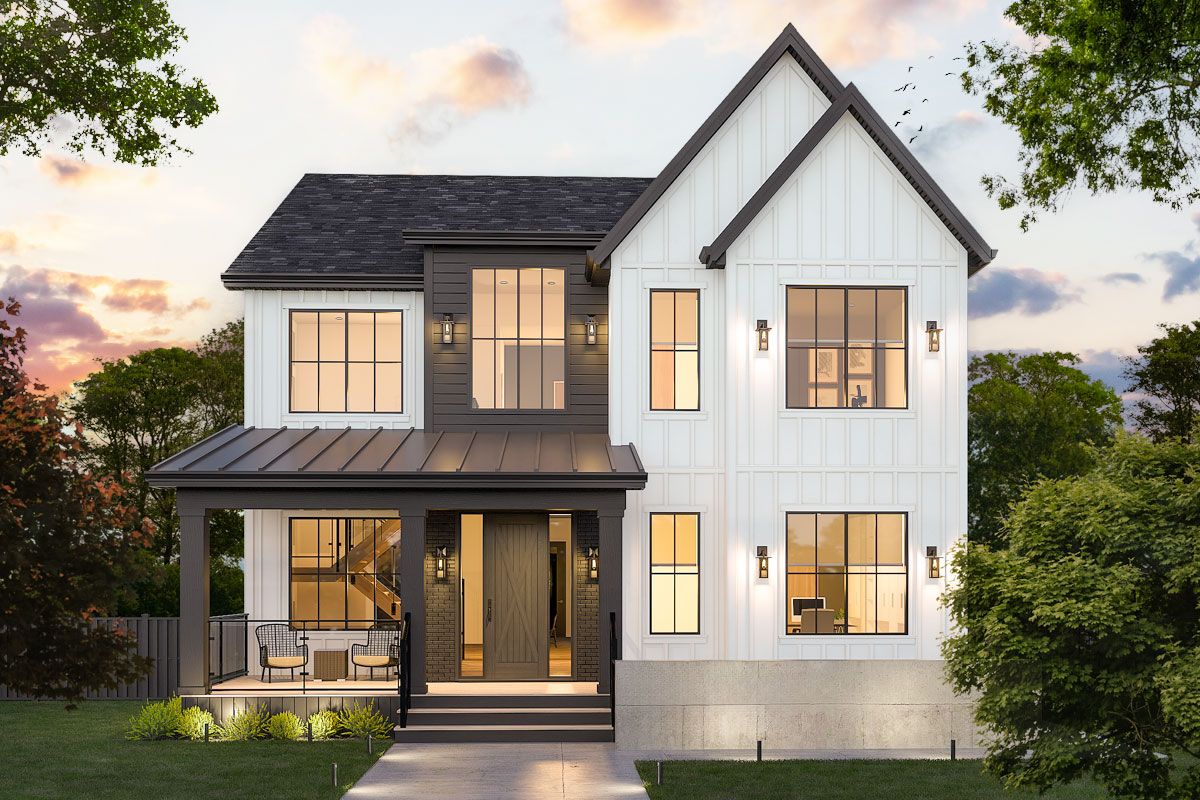 The Ellery exterior rendering