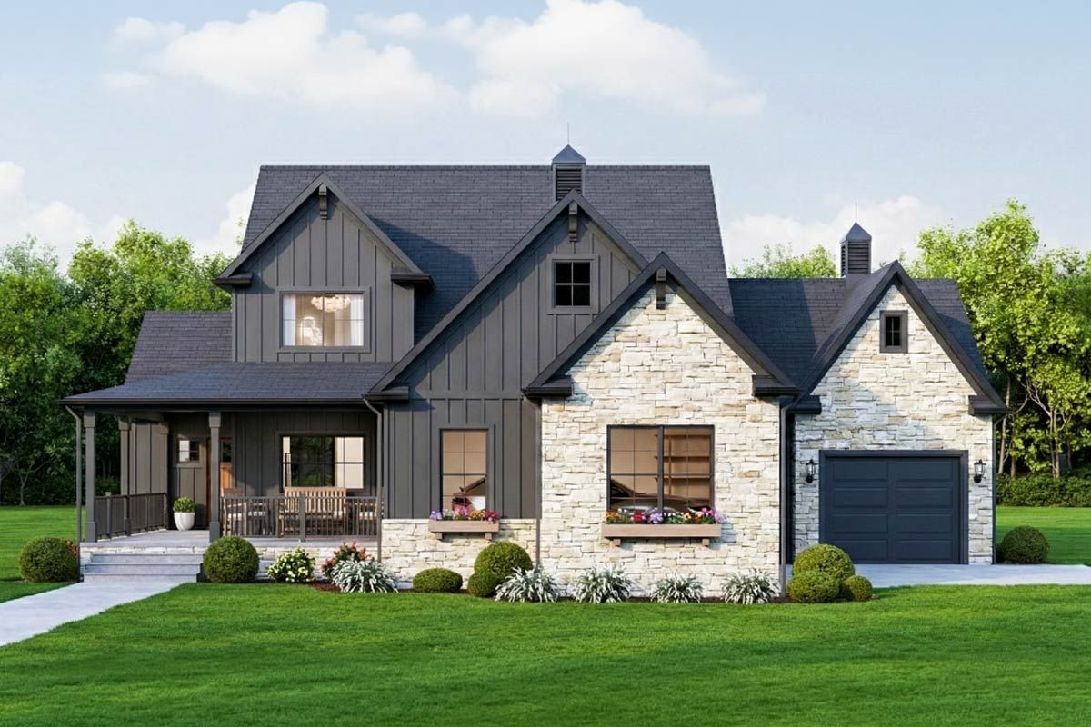 The Millhouse exterior rendering