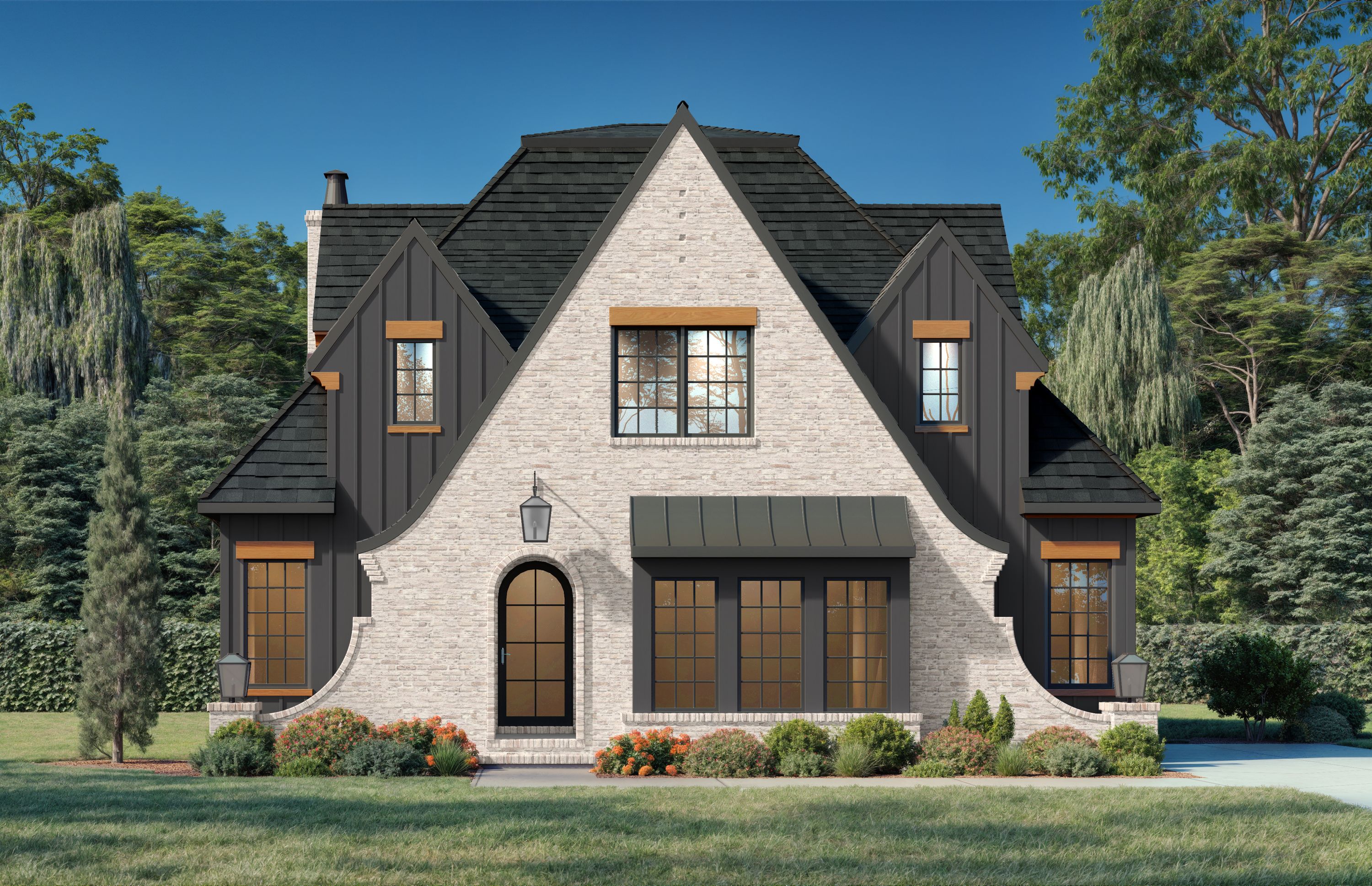 The Larkspur exterior rendering