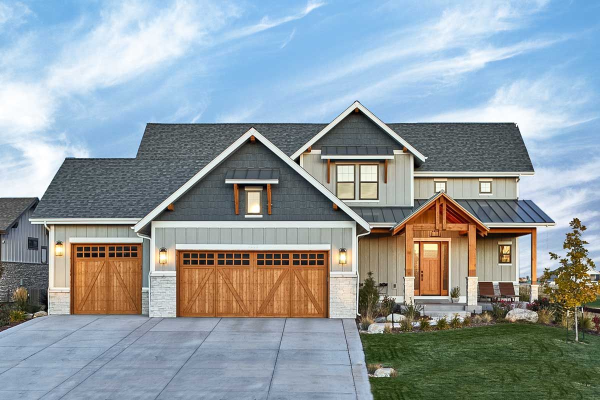 The Adair exterior rendering